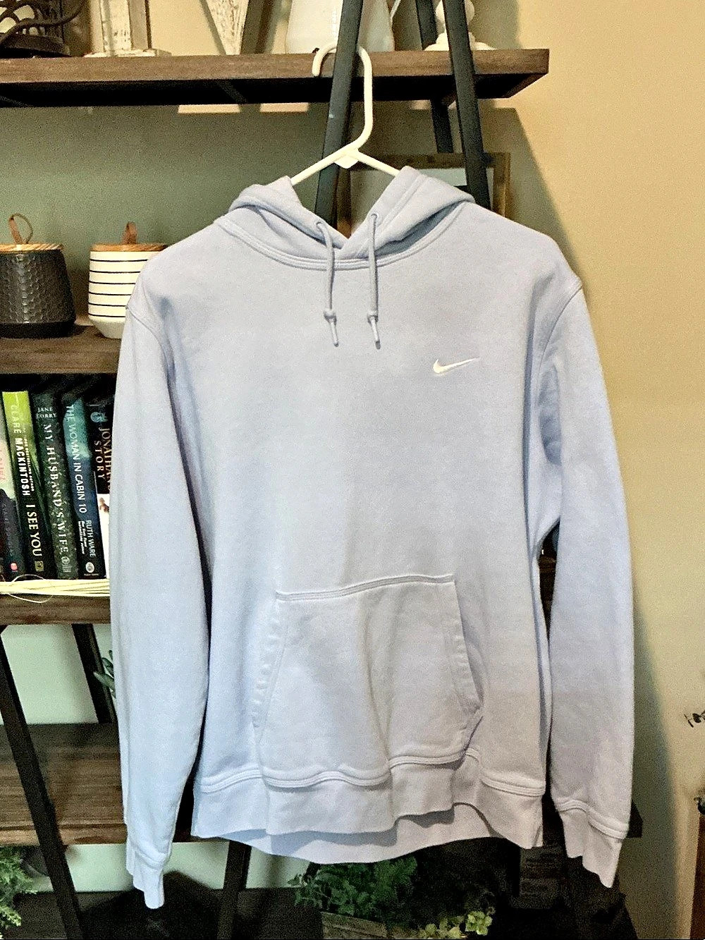 Nike Sportswear Club Fleece Pullover Hoodie Men's Blue XL